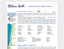 Tablet Screenshot of chilean-guide.informacion-chile.cl